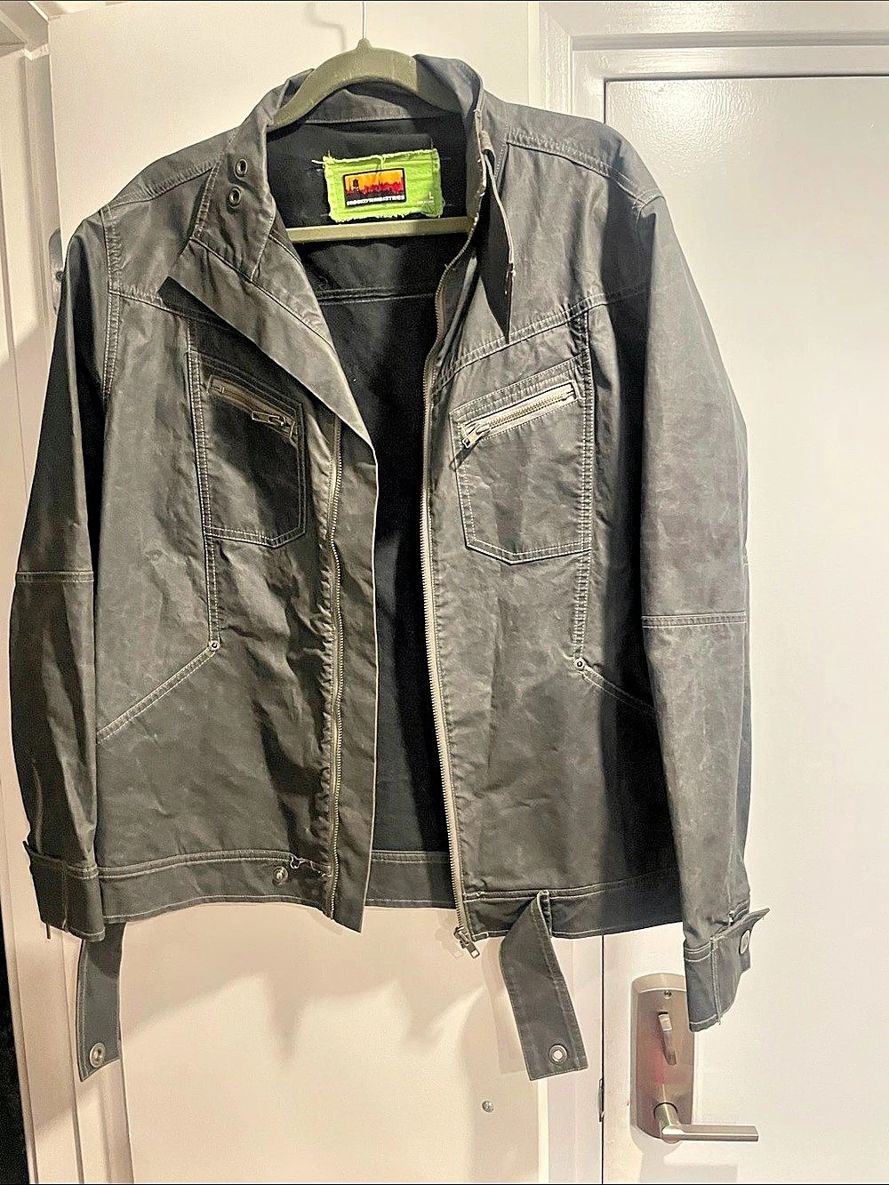 Brooklyn Industries Men's Gray Lightweight Utility Jacket